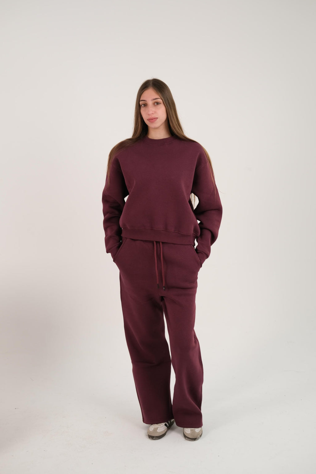 Burgundy Edge Full-Suit