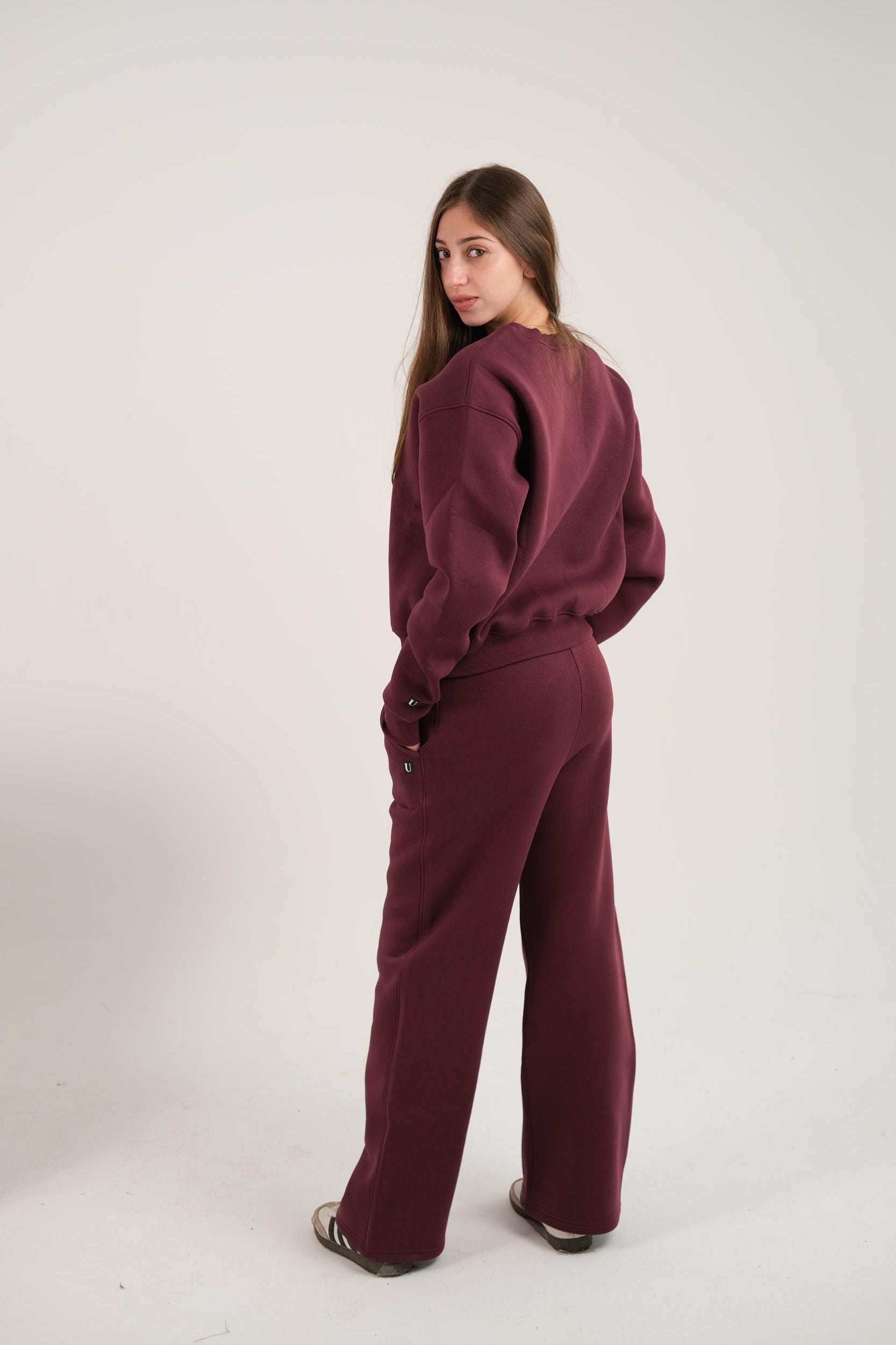 Burgundy Edge Full-Suit