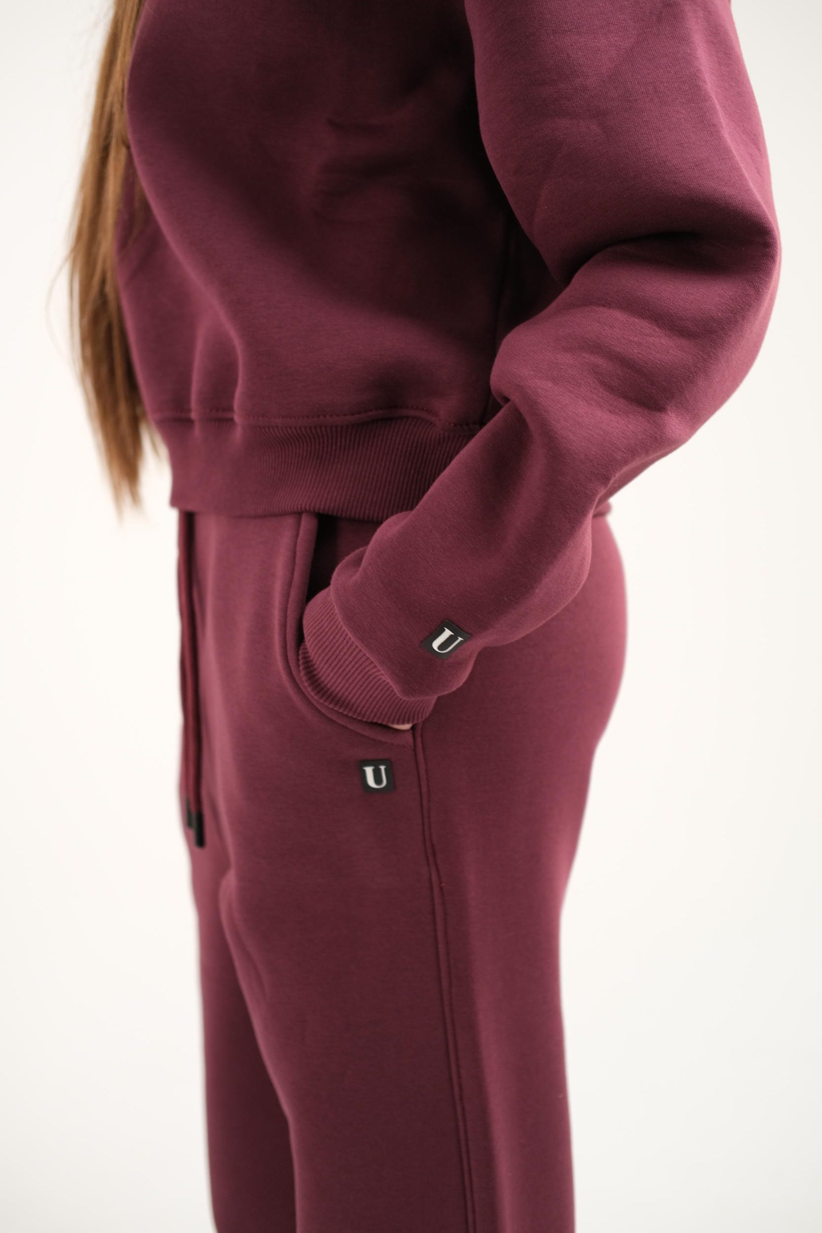Burgundy Sweatpants